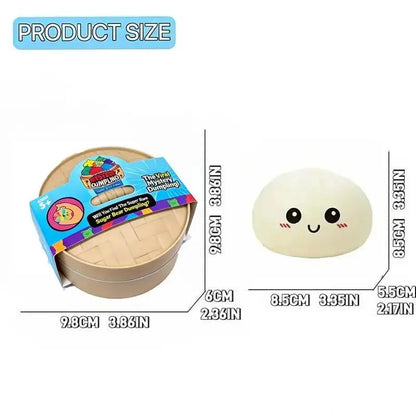 Cute Galaxy Big Dumpling Squishy Blind Box, Mysecret Bun Fidget Squeeze Toy, Flexible TPR Material Slow Rebound Squishy, Funny Expression Design, Unboxing Surprise Toy, Ideal for Easter Graduation Gifting, Children Daily Stress Relief & Gift Exchange