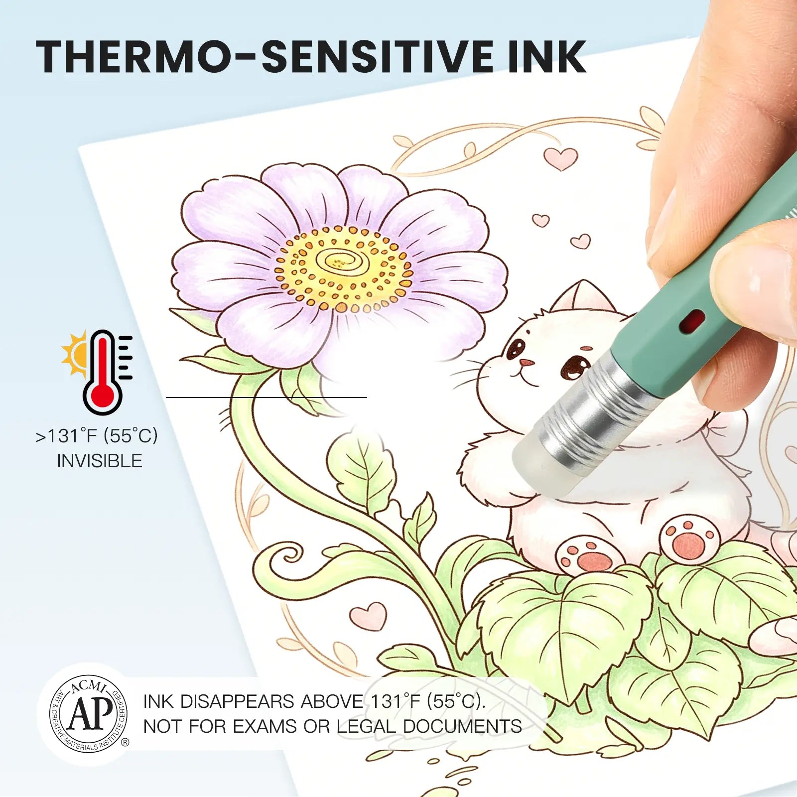 Iigen RUBIC Erasable Gel Pens,0.6Mm Retractable Twist Pens, Ergonomic Hexagonal Grip for Journaling,Drawing,School & Office Supplies,Smooth Writing for Students,Planner,Teachers,Nurses and Artists,Holiday Gifts and Birthday Goodie Bags Tiktokshopspringglo