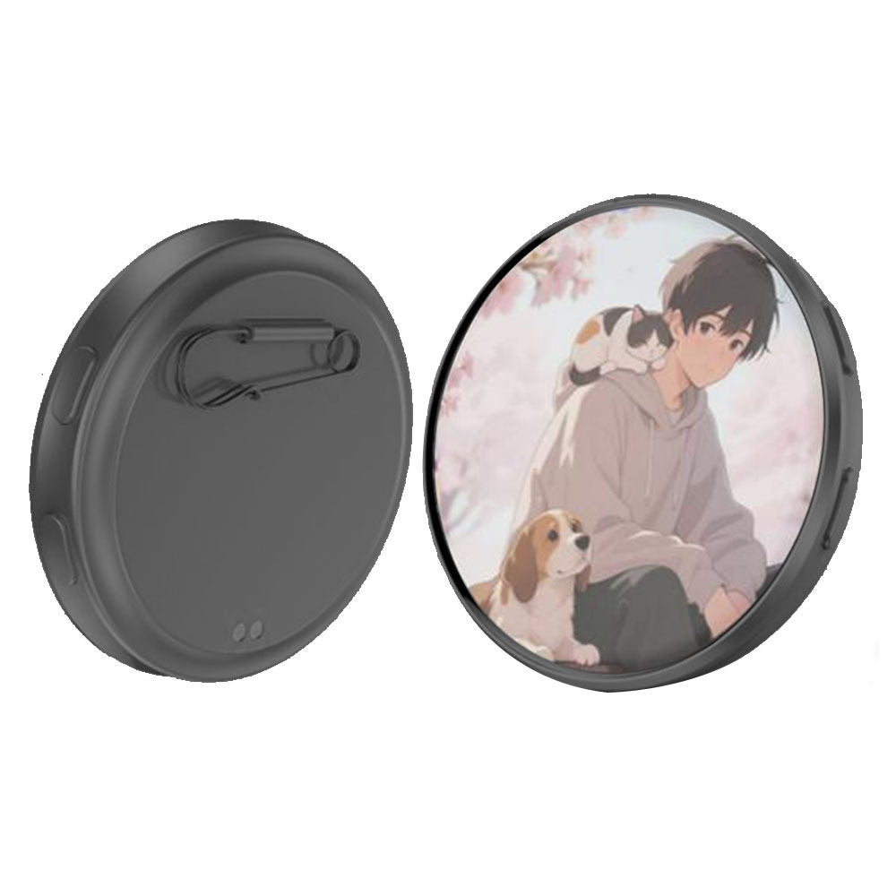 Dynamic Electronic Badge Anime Backpack Accessory