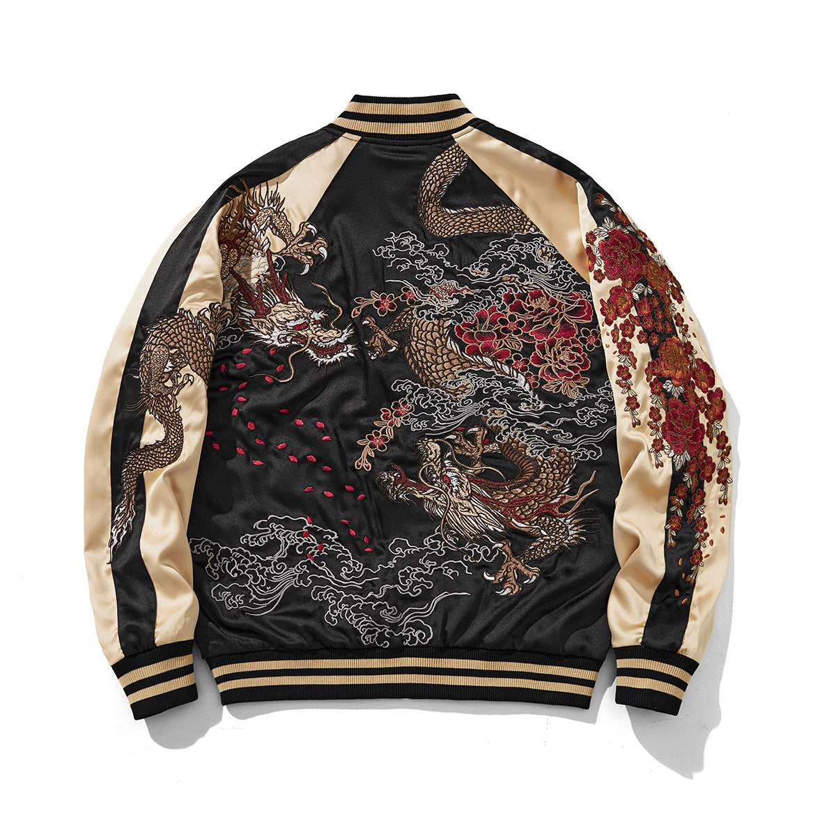 Men's Style Embroidery Dragon Jacket