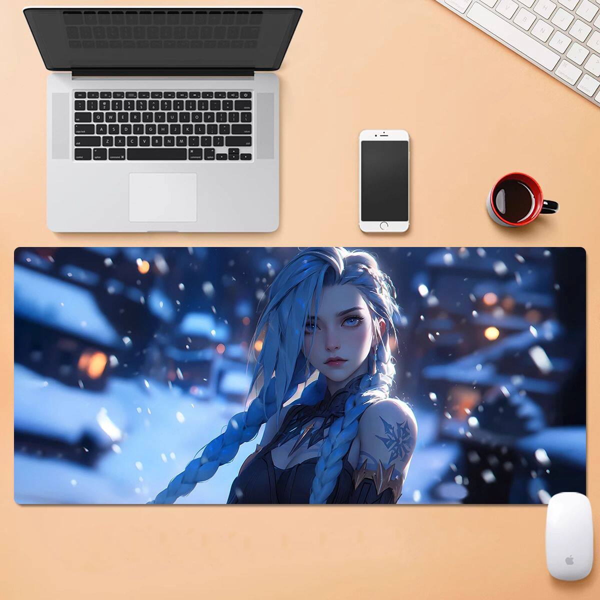 Anime Design Large Mouse Pad