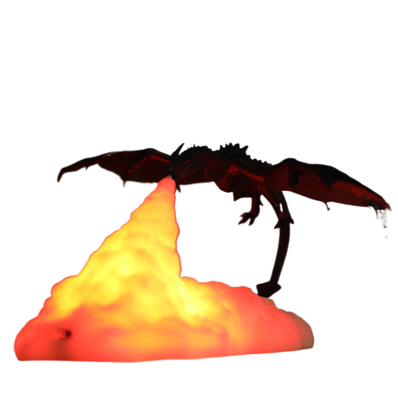 Flame Dragon LED night light