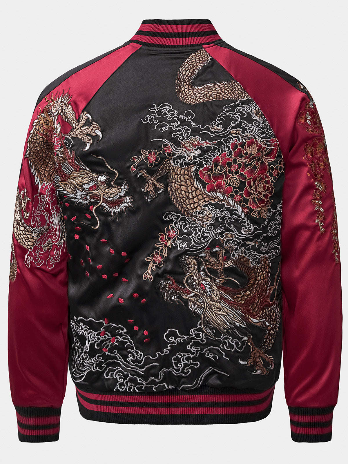 Men's Style Embroidery Dragon Jacket