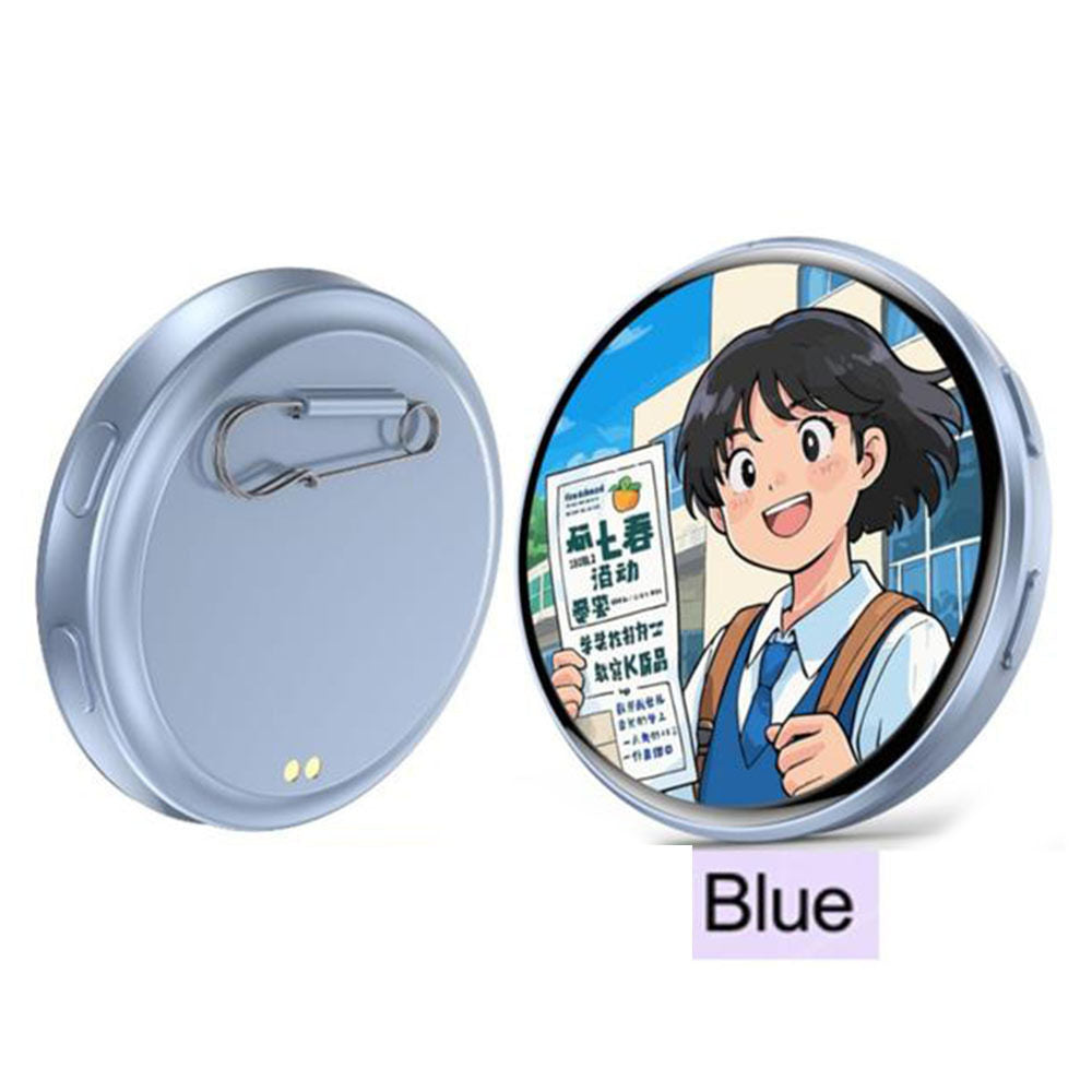 Dynamic Electronic Badge Anime Backpack Accessory