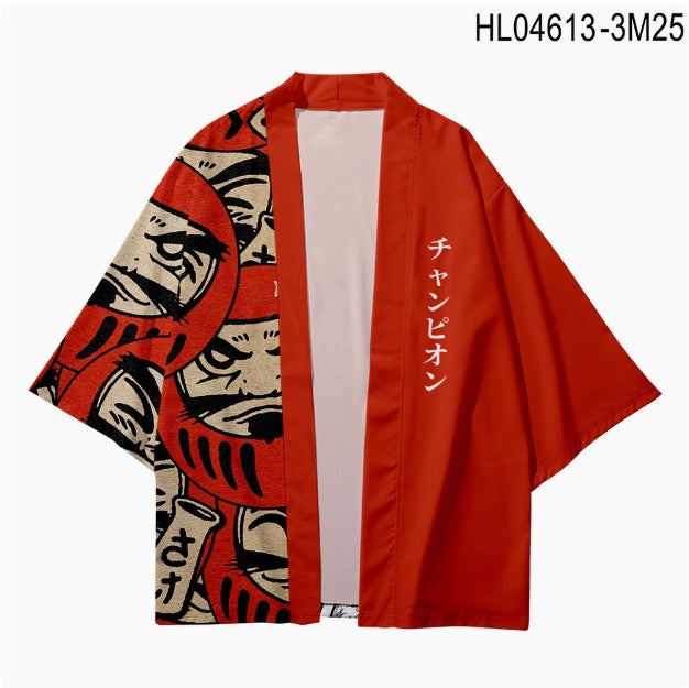 Japanese Kimono Robe with 3D Print