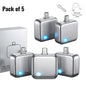 140W Physical-Disconnect Battery Guard, Auto&Self Eject Charger,Smart Auto-Stop Charging Accessory for Mobile Smartphones & Handheld Devices, Anti-Overcharge Protection for Safe Overnight Charging, Universal for Phones Laptops Tablets,Motherday Gift