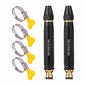 Car Wash Water Garden Hose Sprayer,Metal Heavy Duty High Pressure Water Hose Anti-Leakage Hose Nozzle with 3 Adjustable Spray Modes for Garden Watering & Car Pet Washing Rinsing Floor