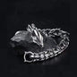 Distressed Dragon Alloy Bracelet