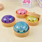 Cute Galaxy Big Dumpling Squishy Blind Box, Mysecret Bun Fidget Squeeze Toy, Flexible TPR Material Slow Rebound Squishy, Funny Expression Design, Unboxing Surprise Toy, Ideal for Easter Graduation Gifting, Children Daily Stress Relief & Gift Exchange