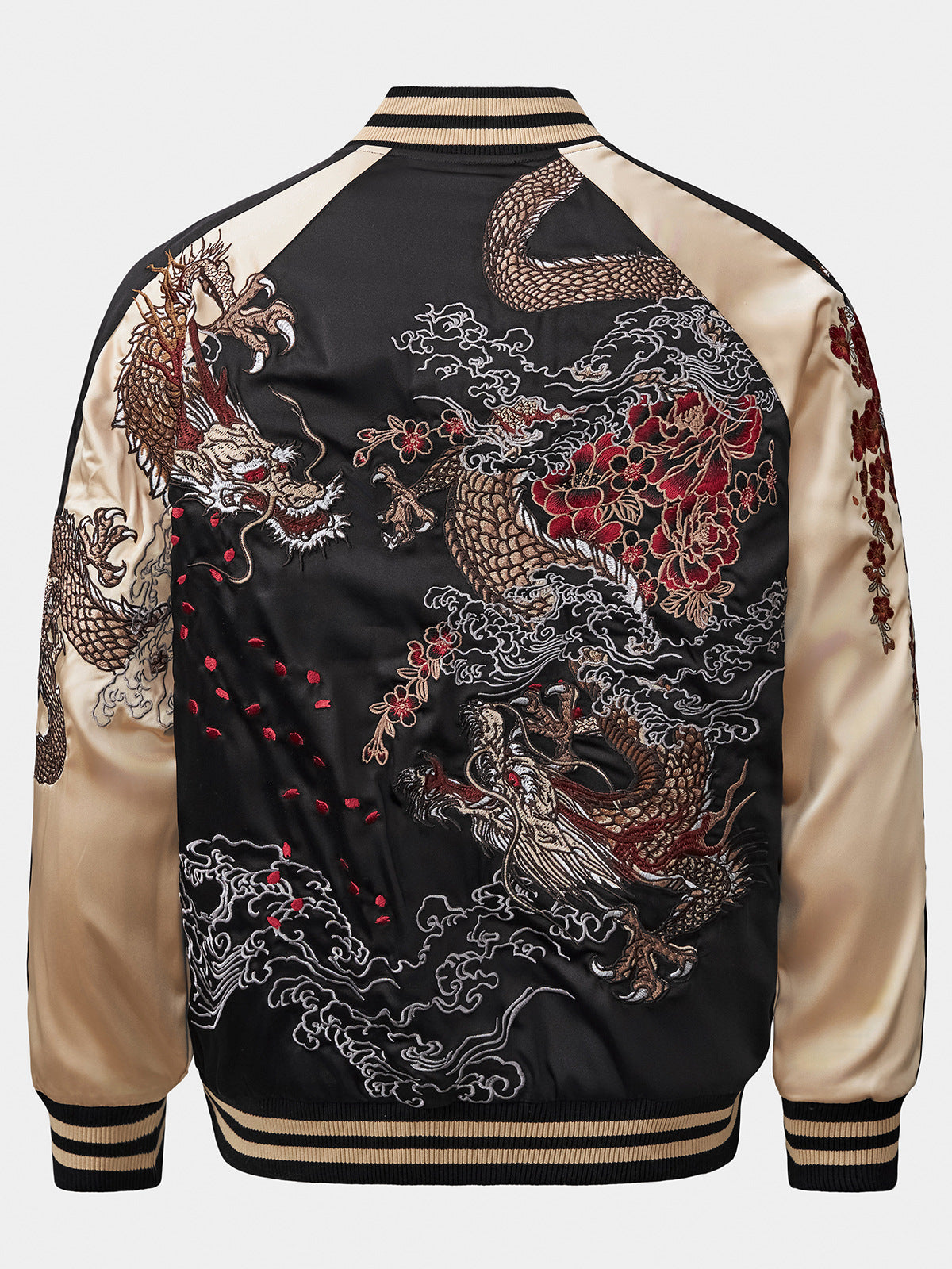 Men's Style Embroidery Dragon Jacket