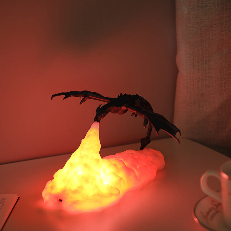 Flame Dragon LED night light
