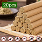 [Natural Defense] 10/20/30-Pack Organic Mugwort & Gastrodia Aromatherapy Sticks - Non-Toxic Mosquito Repellent & Sleep Aid