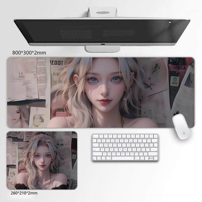 Anime Design Large Mouse Pad