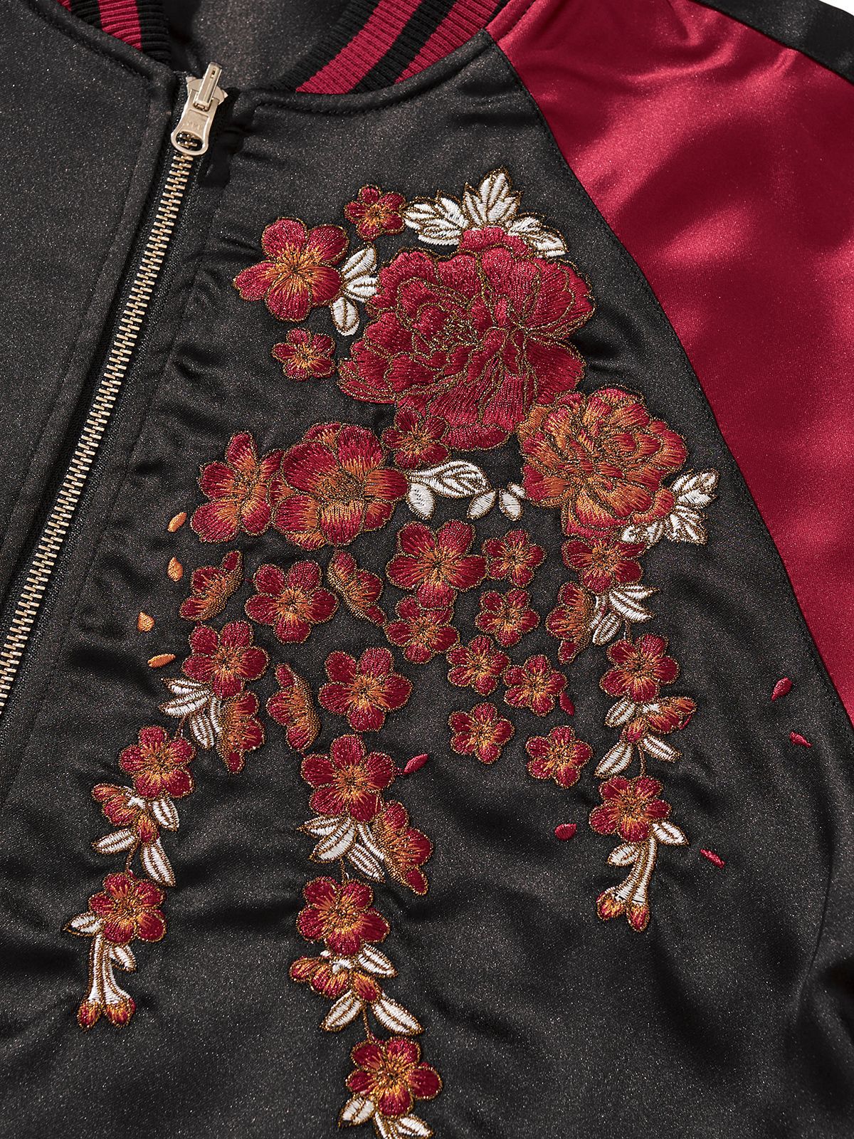 Men's Style Embroidery Dragon Jacket