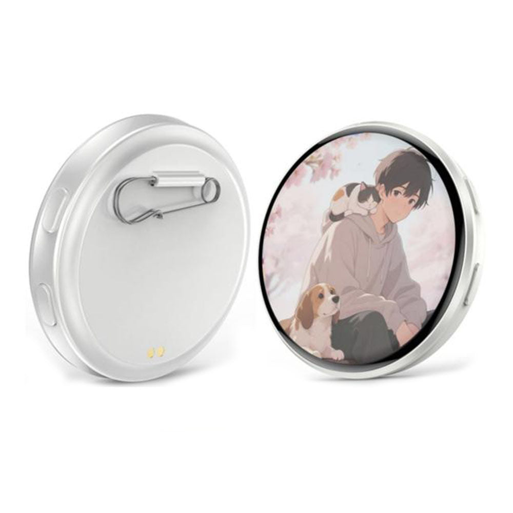 Dynamic Electronic Badge Anime Backpack Accessory
