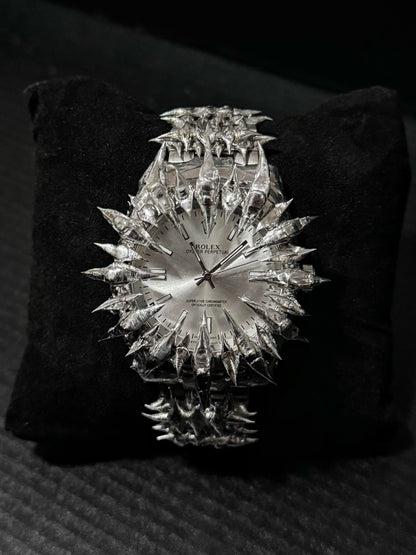 Handmade Dragon Scale Spike Mechanical Watch